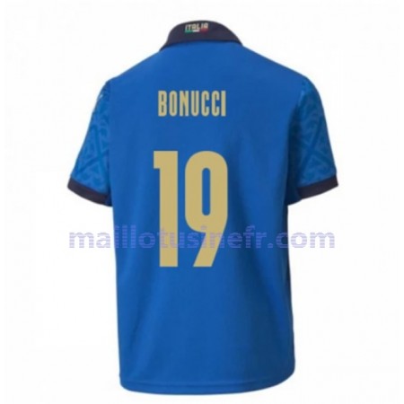 Maillot de Foot Italie Leonardo Bonucci 19 Domicile UEFA EURO 2020